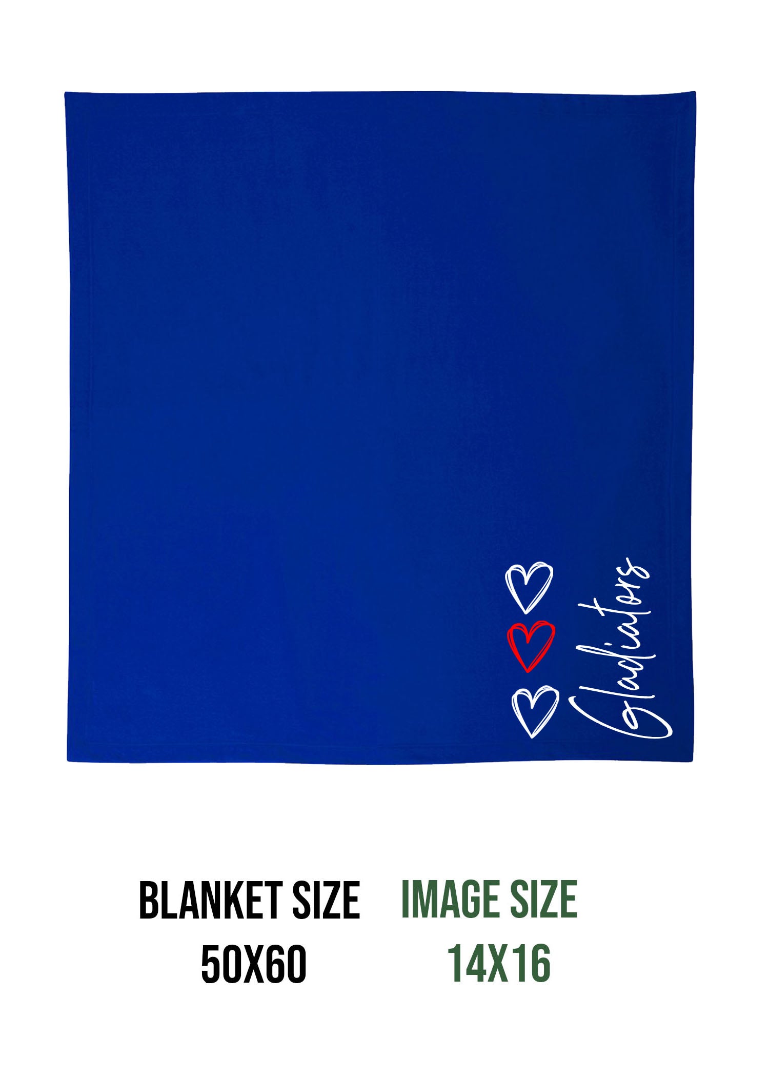 Goshen School Design 4 Blanket