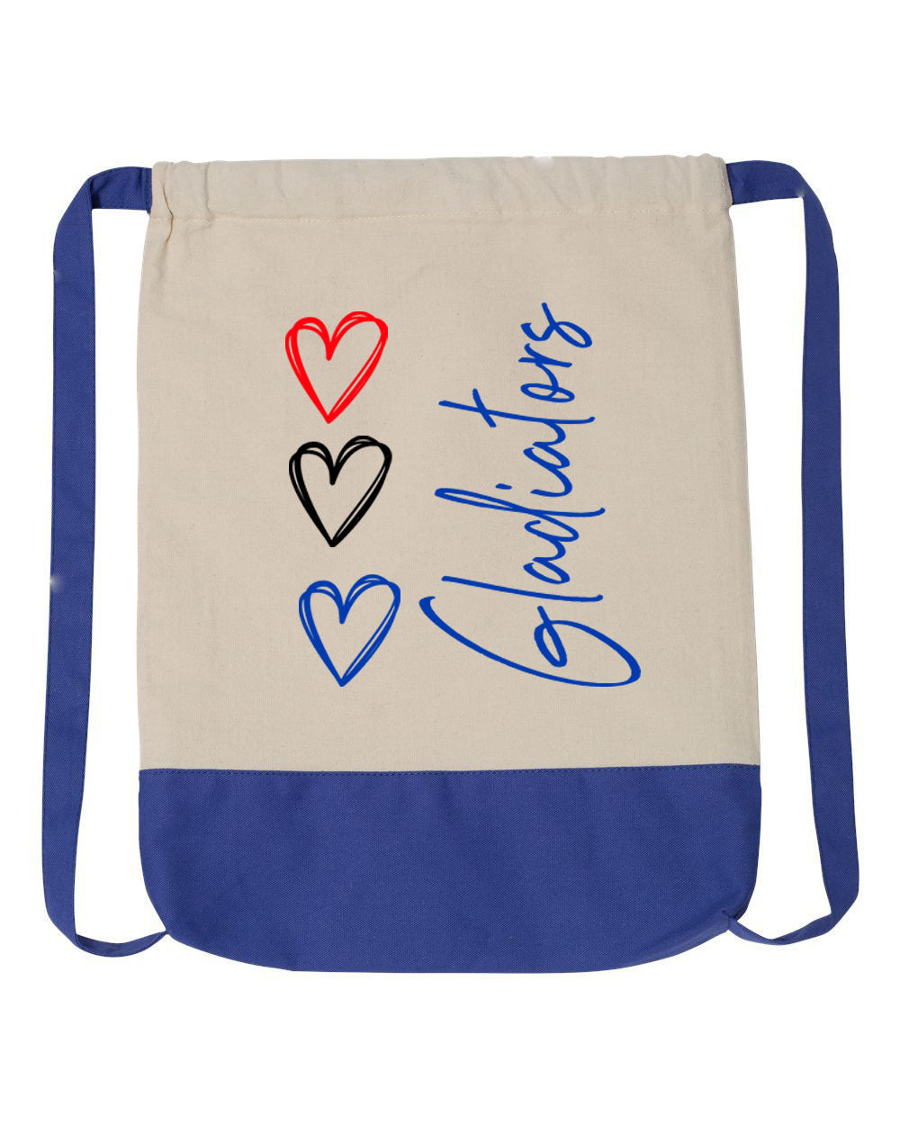 Goshen School design 4 Drawstring Bag