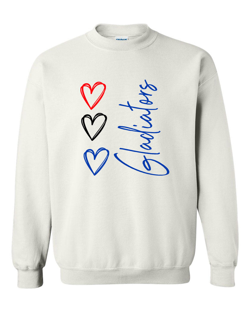 Goshen School Design 4 non hooded sweatshirt