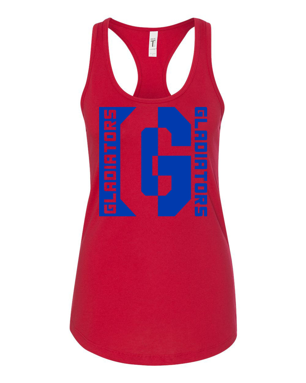 Goshen School Design 5 Racerback Tank Top
