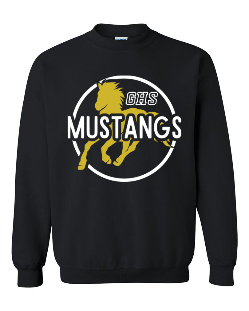 Green Hills non hooded sweatshirt Design 21