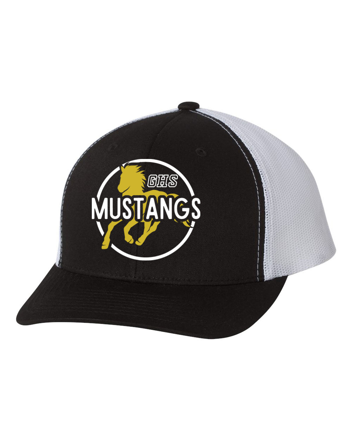 Green Hills Trucker Hat Design 21