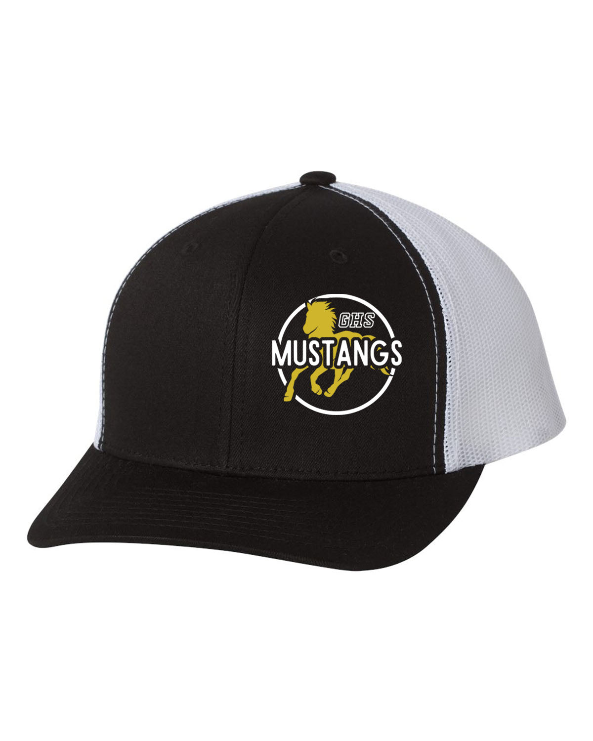 Green Hills Trucker Hat Design 21