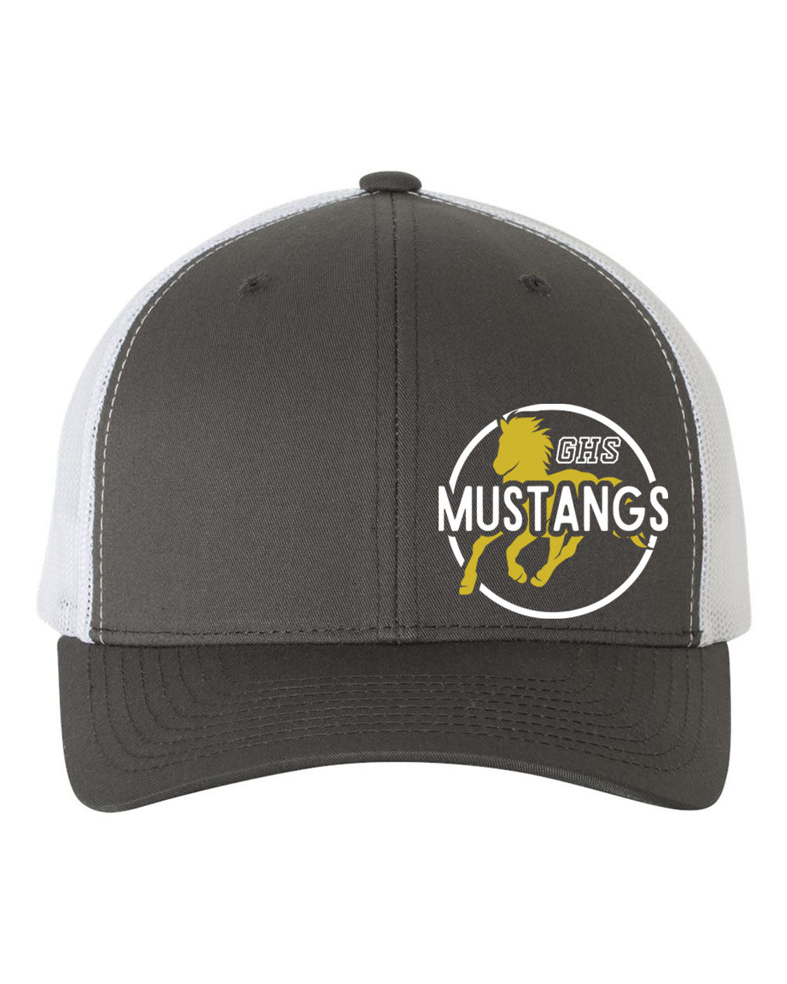 Green Hills Trucker Hat Design 21