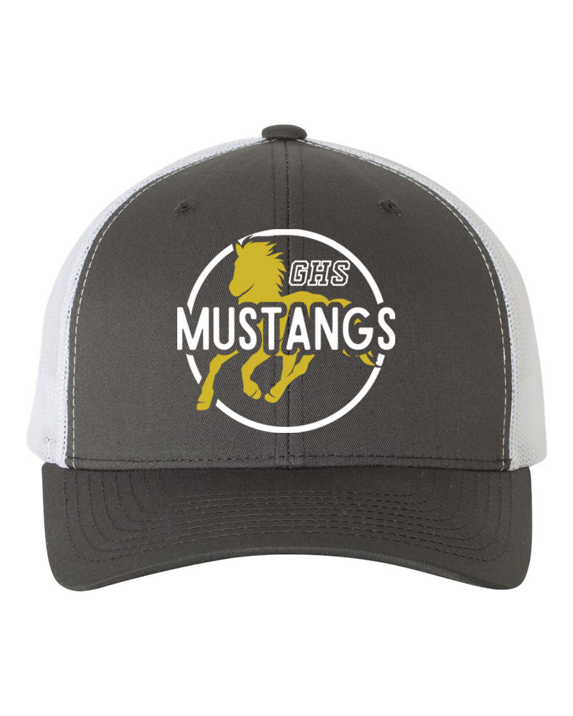 Green Hills Trucker Hat Design 21