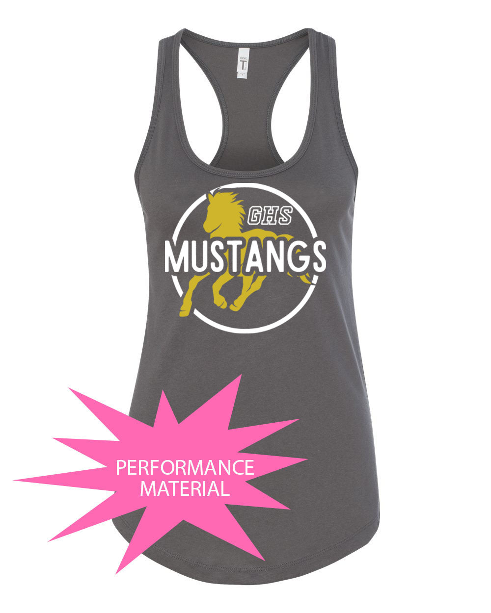 Green Hills Performance Racerback Tank Top Design 21