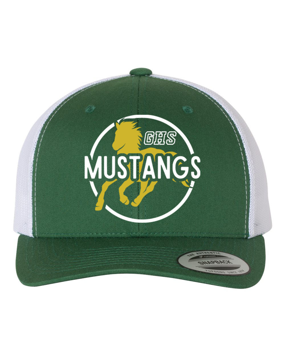 Green Hills Trucker Hat Design 21