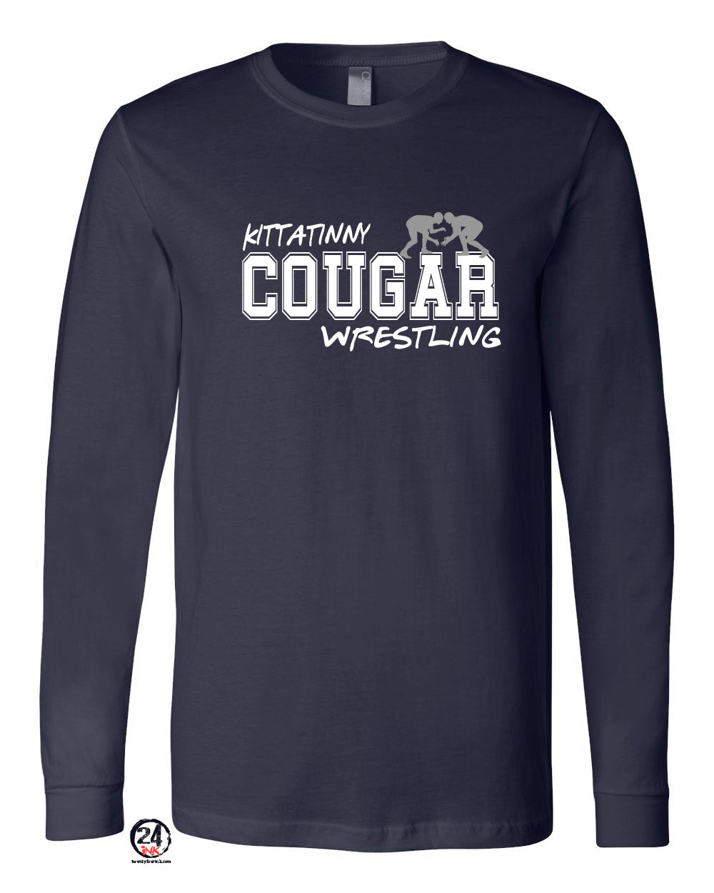 Kittatinny Wrestling Design 7 Long Sleeve Shirt