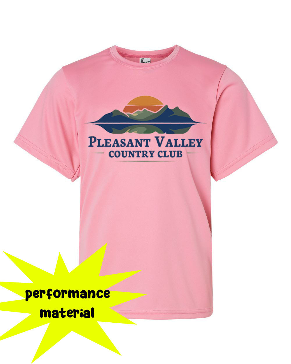 Pleasant valley Performance Material T-Shirt