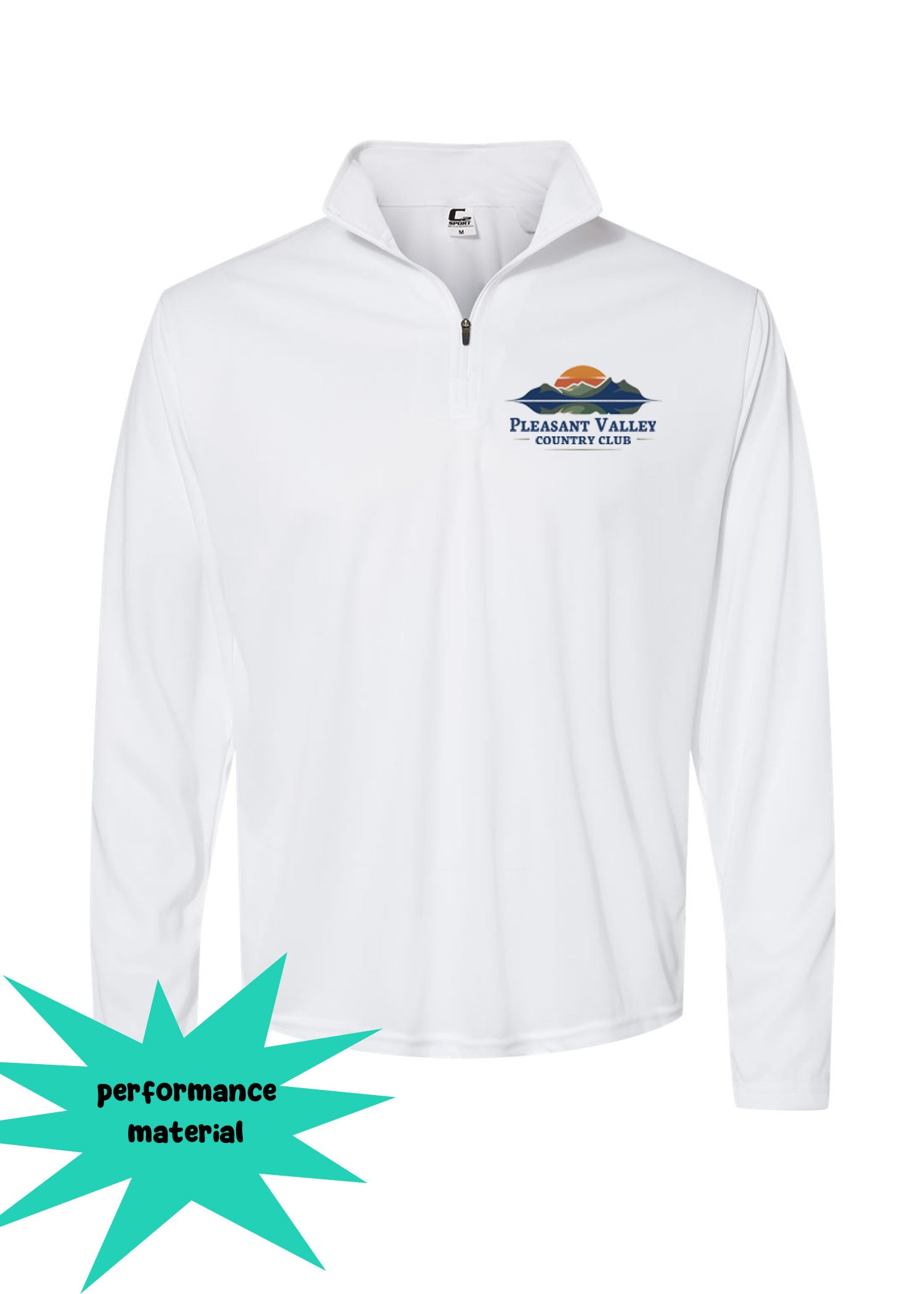 Pleasant valley Quarter Zip Long Sleeve