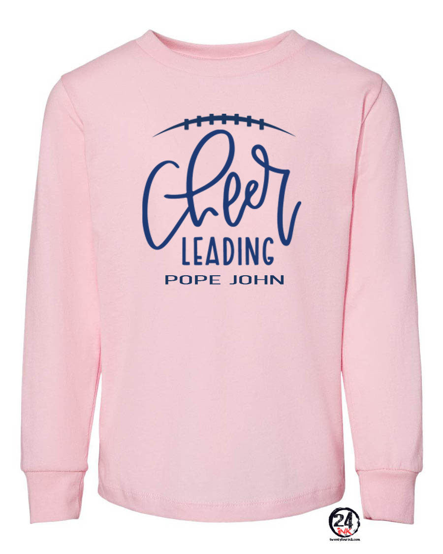 Pope John Cheer Long Sleeve Shirt Design 12
