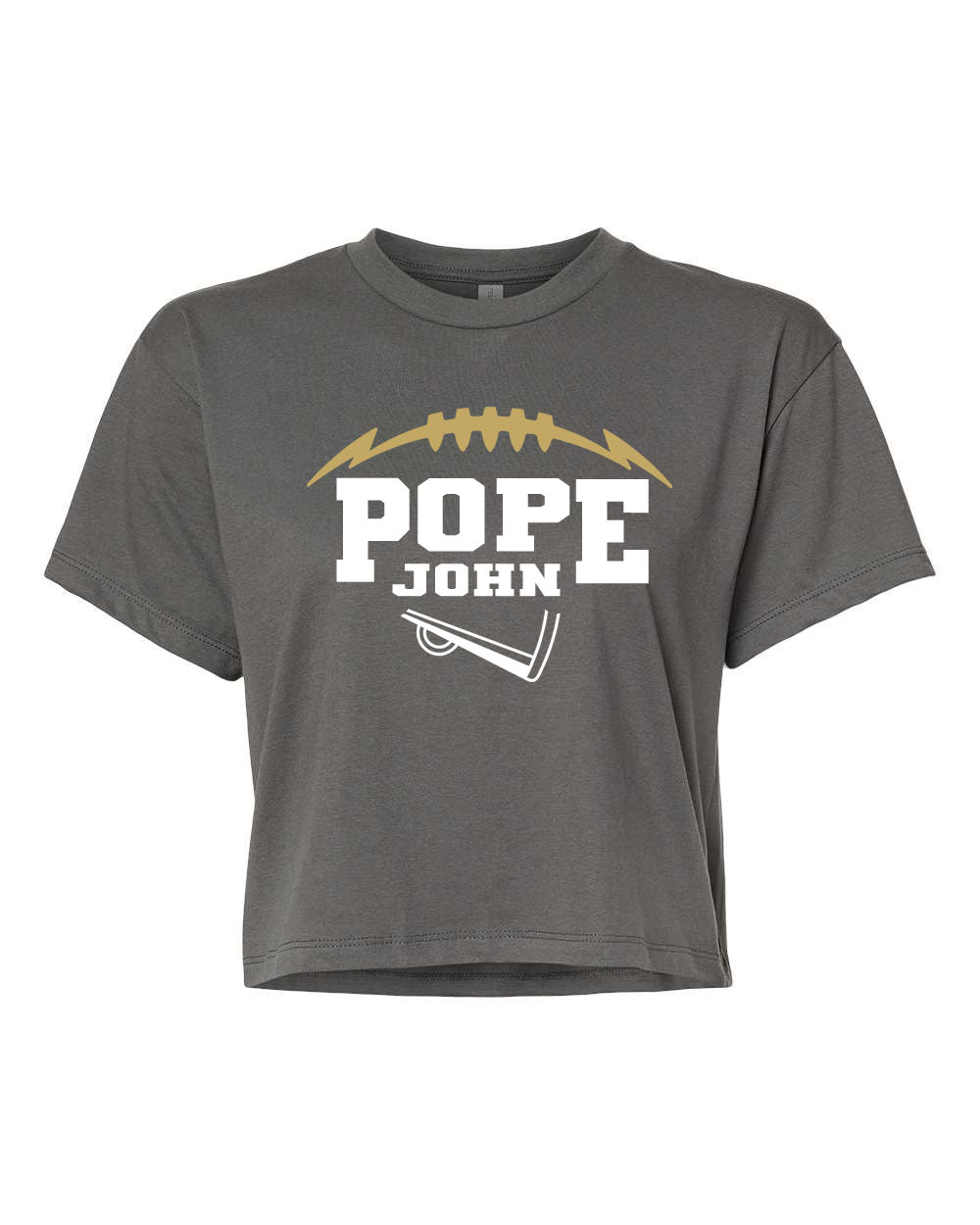 Pope John Cheer Crop Top Design 10