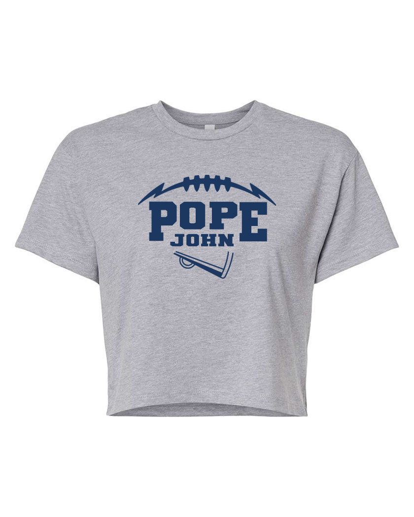 Pope John Cheer Crop Top Design 10