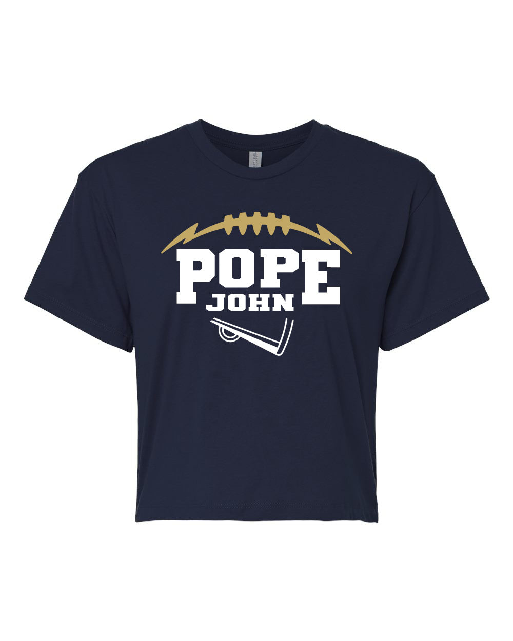 Pope John Cheer Crop Top Design 12