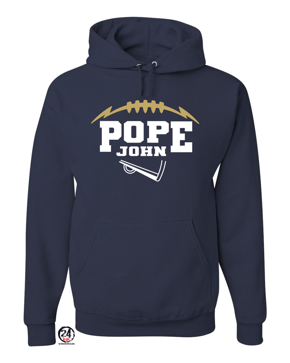 Pope John Cheer Hooded Sweatshirt Design 10