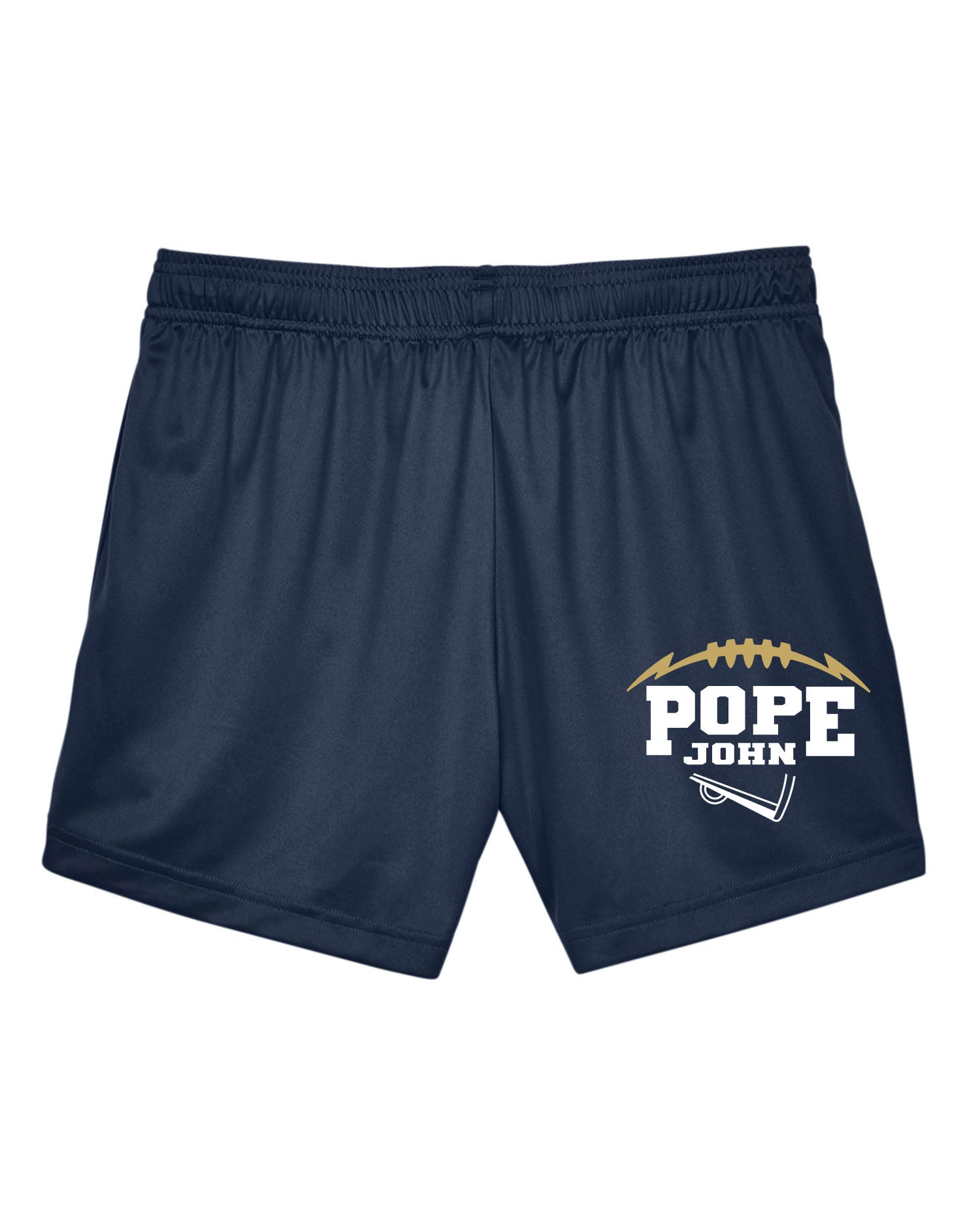 Pope John Cheer Ladies Performance Shorts Design 10