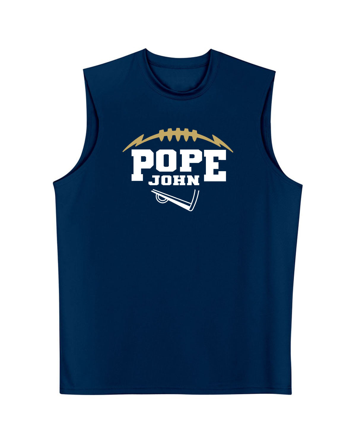 Pope John Cheer Men's Performance Tank Top Design 10