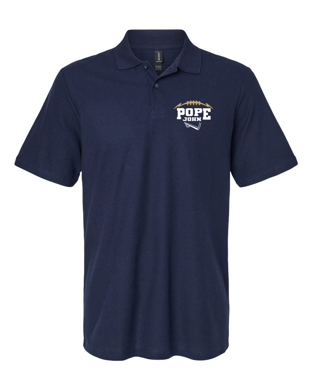 Pope John Cheer Polo T-Shirt Design 10