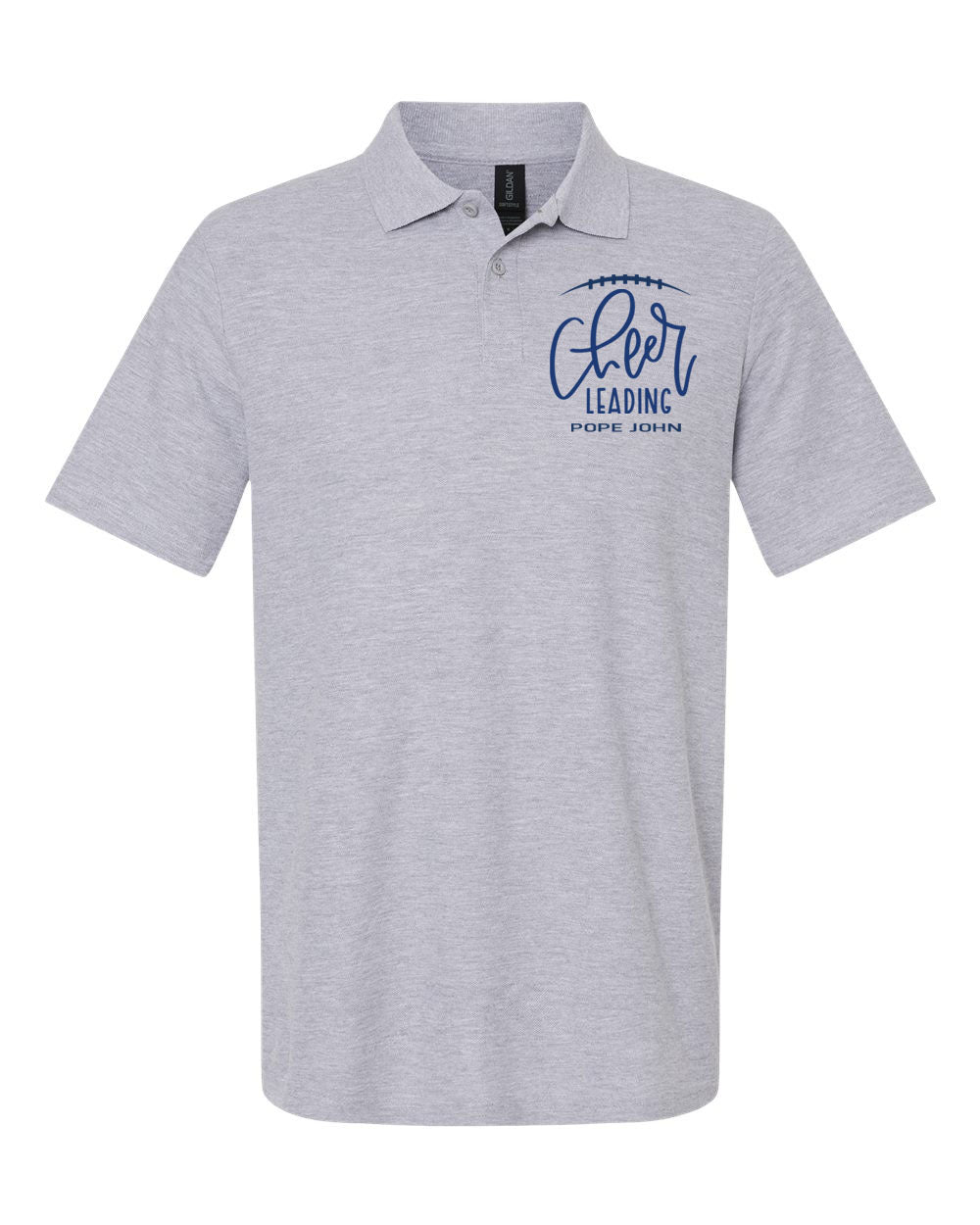 Pope John Cheer Polo T-Shirt Design 12