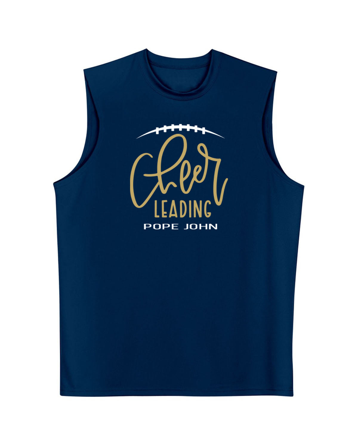Pope John Cheer Men's Performance Tank Top Design 12