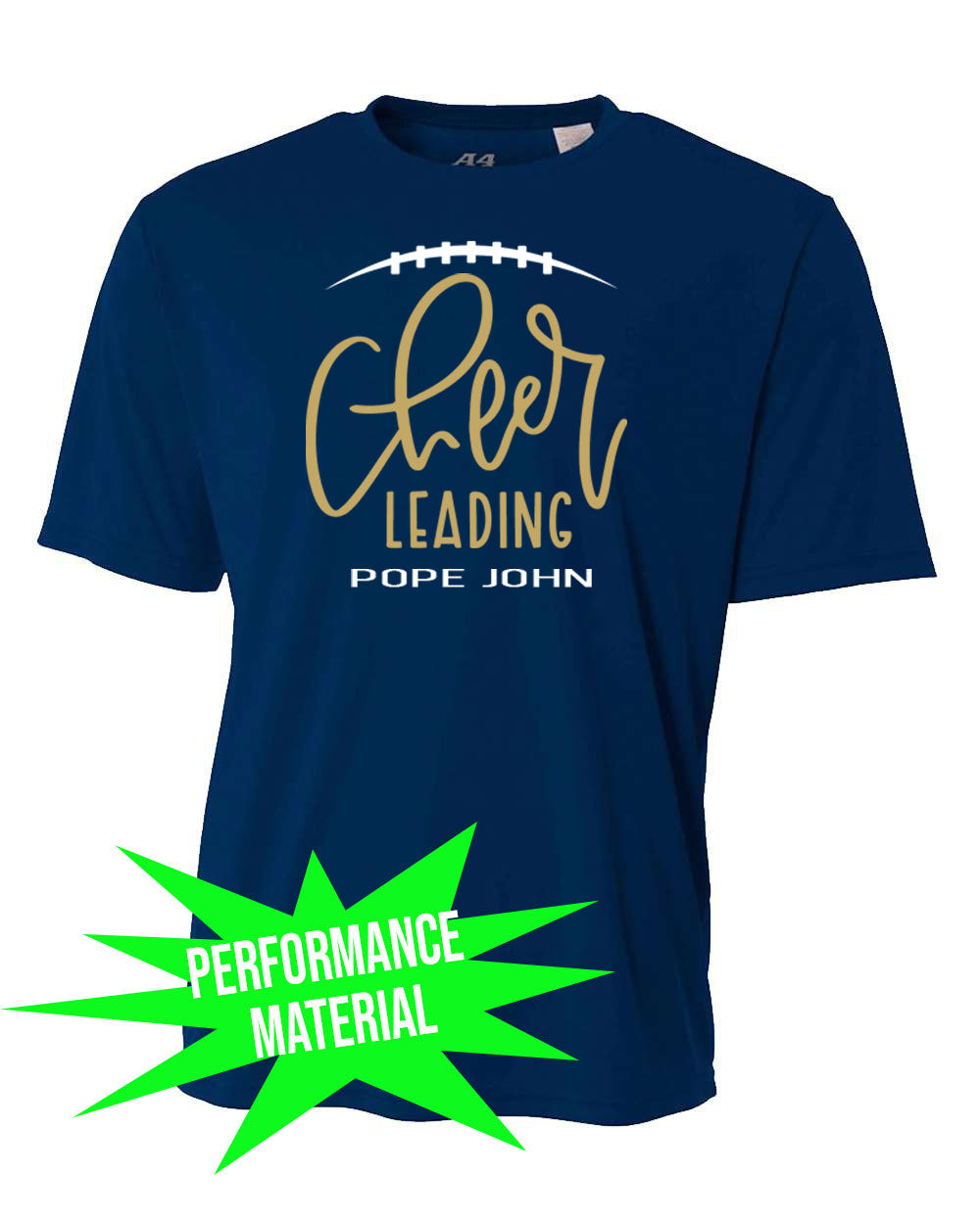 Pope John Cheer Performance Material T-shirt design 12