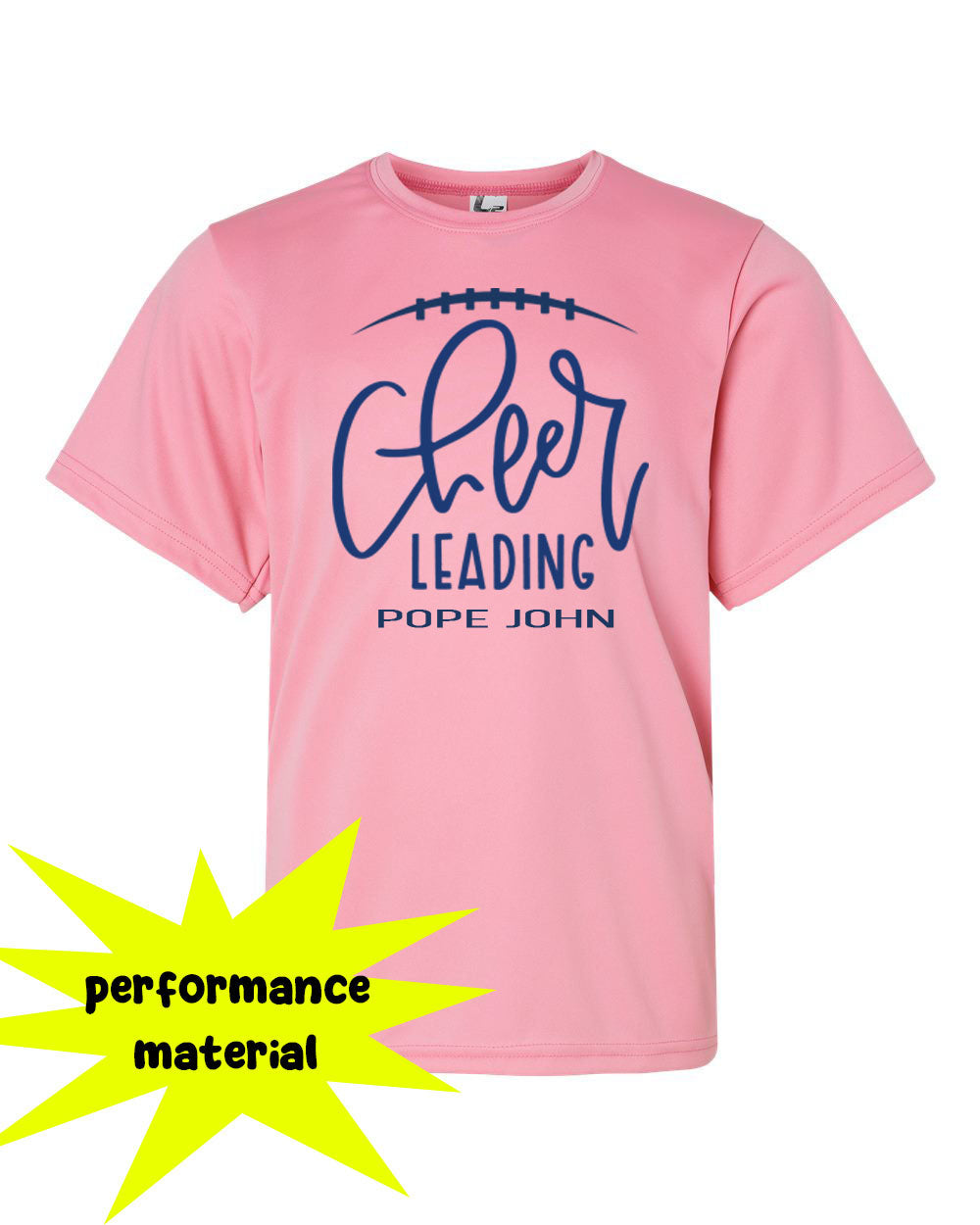 Pope John Cheer Performance Material T-shirt design 12