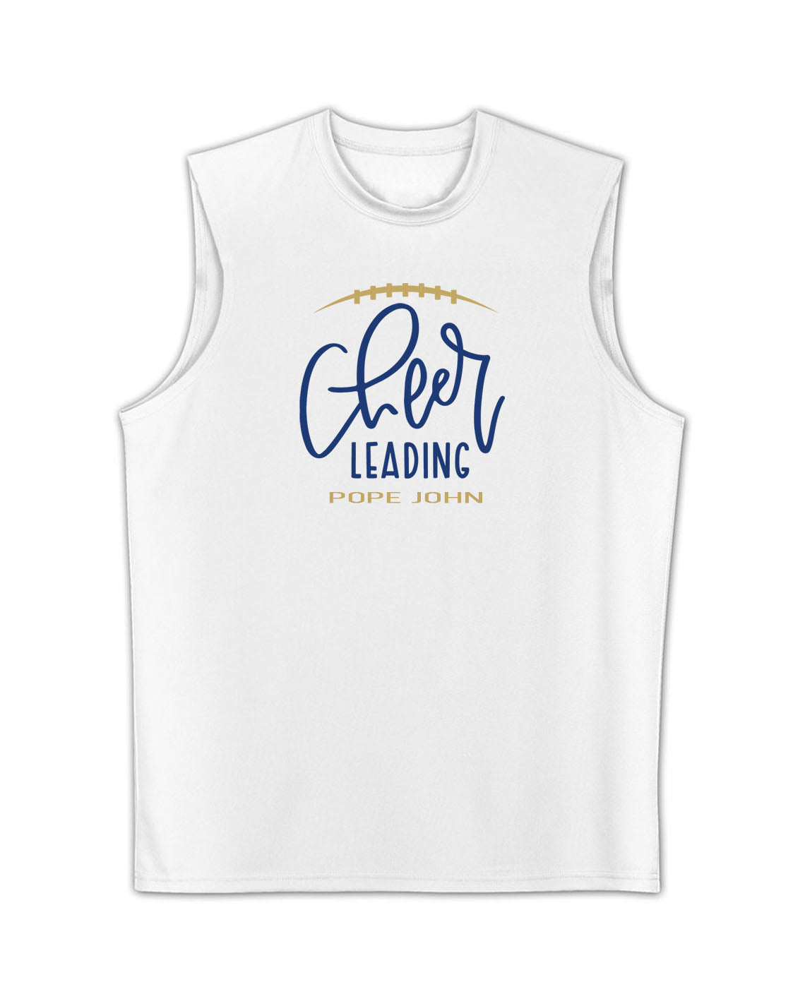 Pope John Cheer Men's Performance Tank Top Design 12