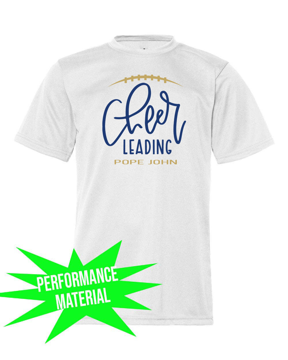 Pope John Cheer Performance Material T-shirt design 12