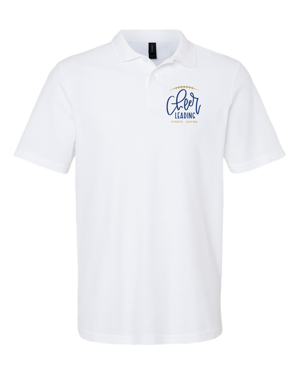Pope John Cheer Polo T-Shirt Design 12