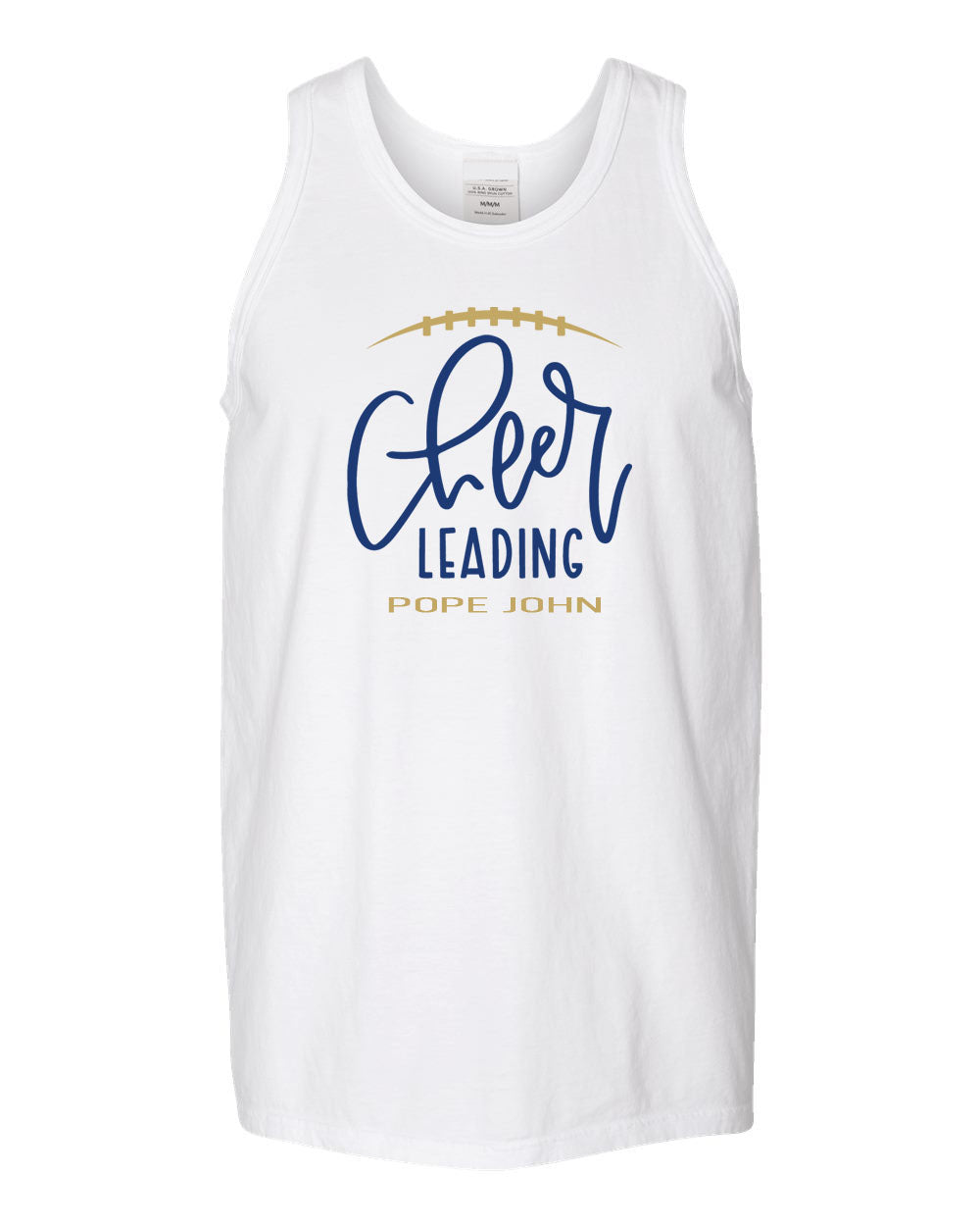 Pope John Cheer Muscle Tank Top design 12