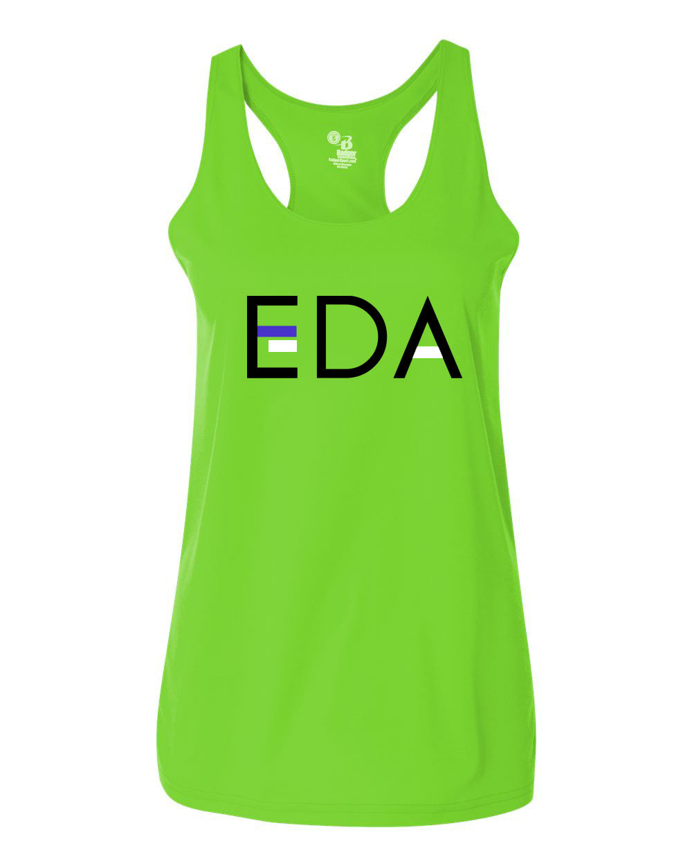 Evolution Dance Arts Performance Racerback Tank Top LIME