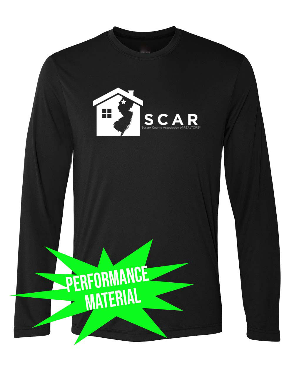 SCAR Performance Material Long Sleeve Shirt Design 2