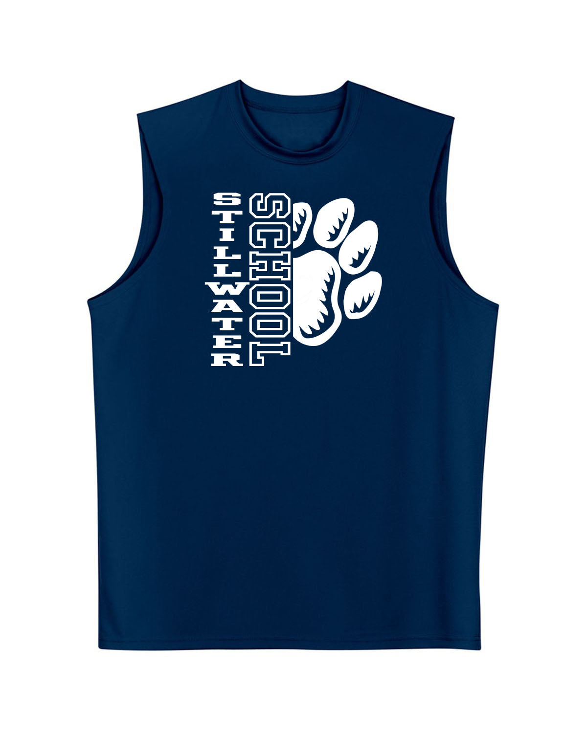 Stillwater School Design 17 Men's performance Tank Top
