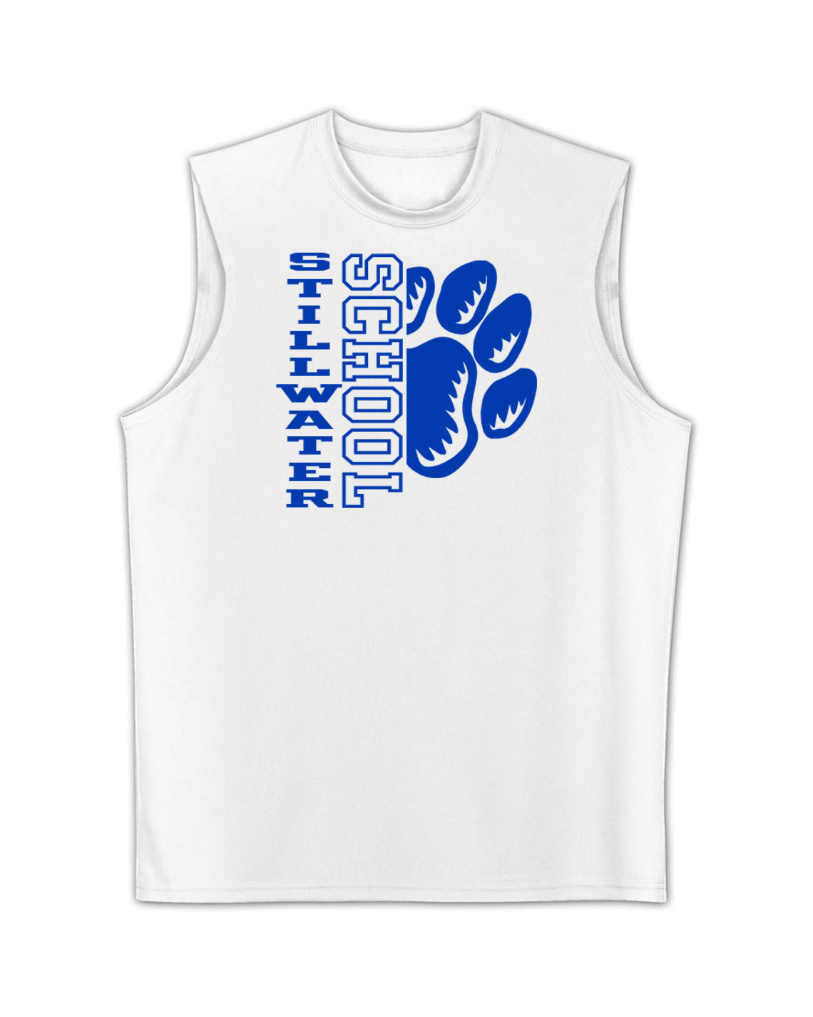 Stillwater School Design 17 Men's performance Tank Top