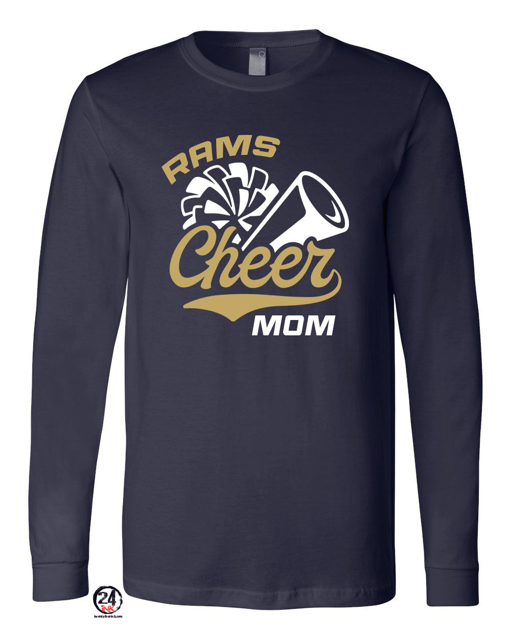 Sussex Middle Cheer Design 1 Long Sleeve Shirt