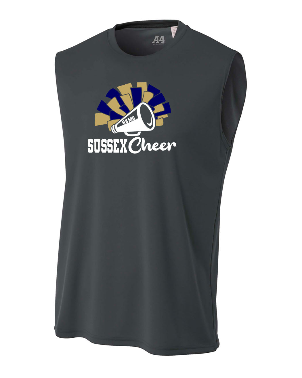 Sussex Middle Cheer Men's Performance Tank Top Design 2