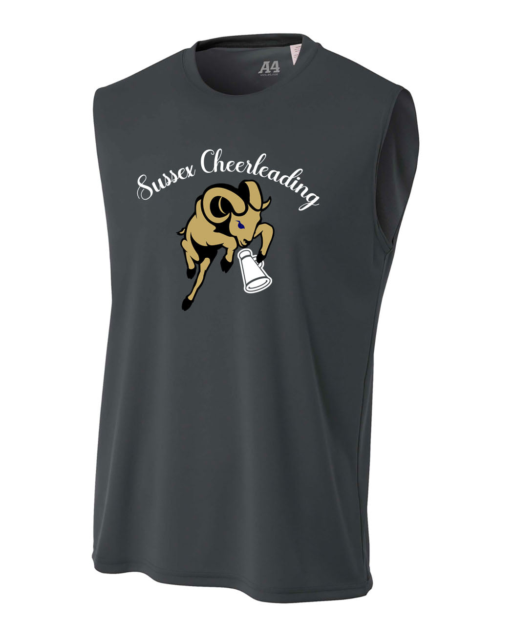 Sussex Middle Cheer Men's Performance Tank Top Design 3