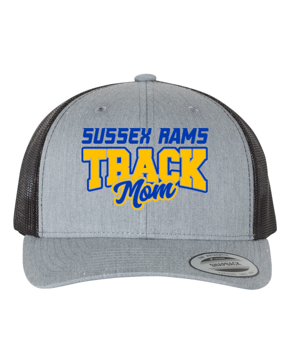 Sussex Rams Track Trucker Hat Design 1