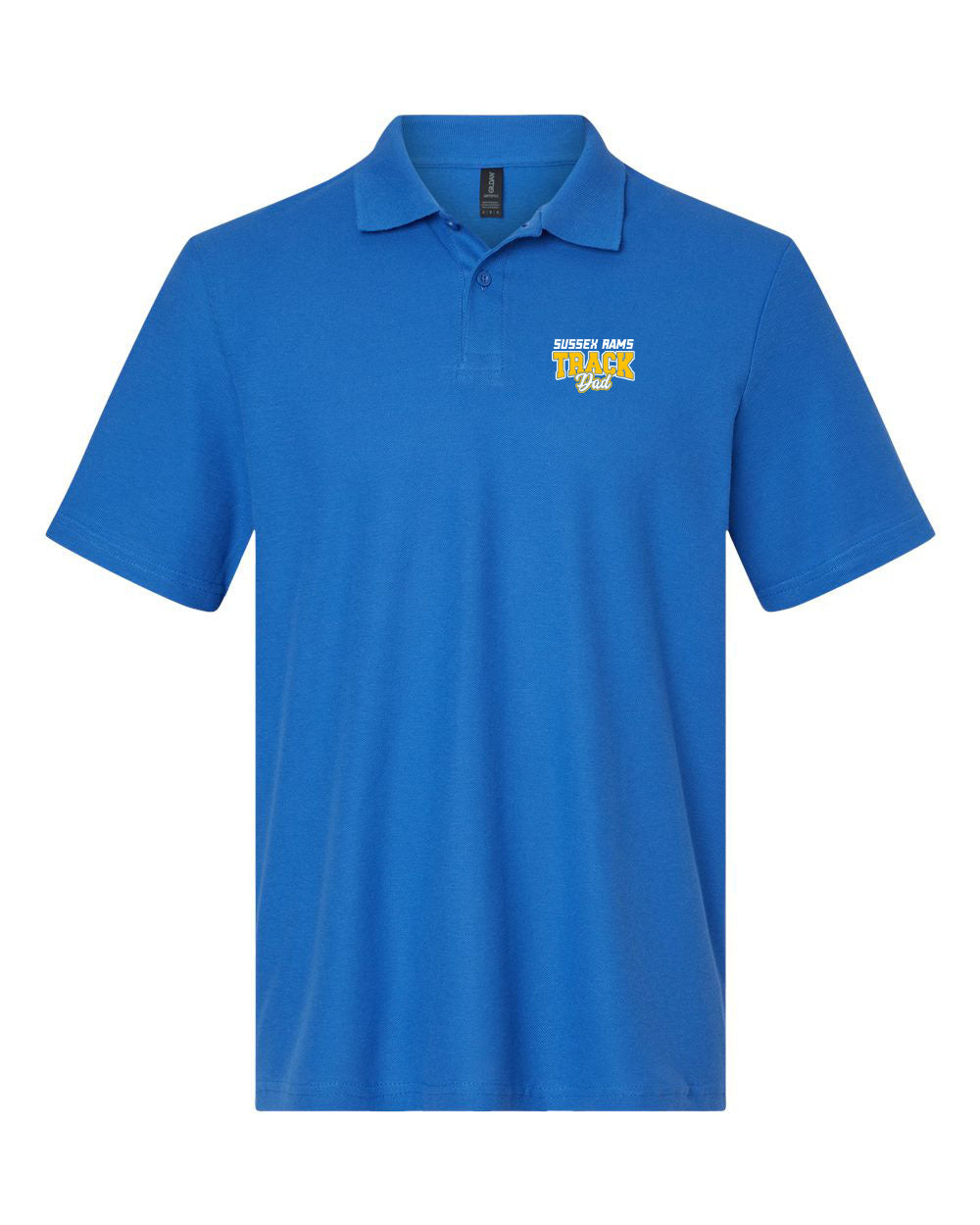 Sussex Rams Track Polo T-Shirt Design 1