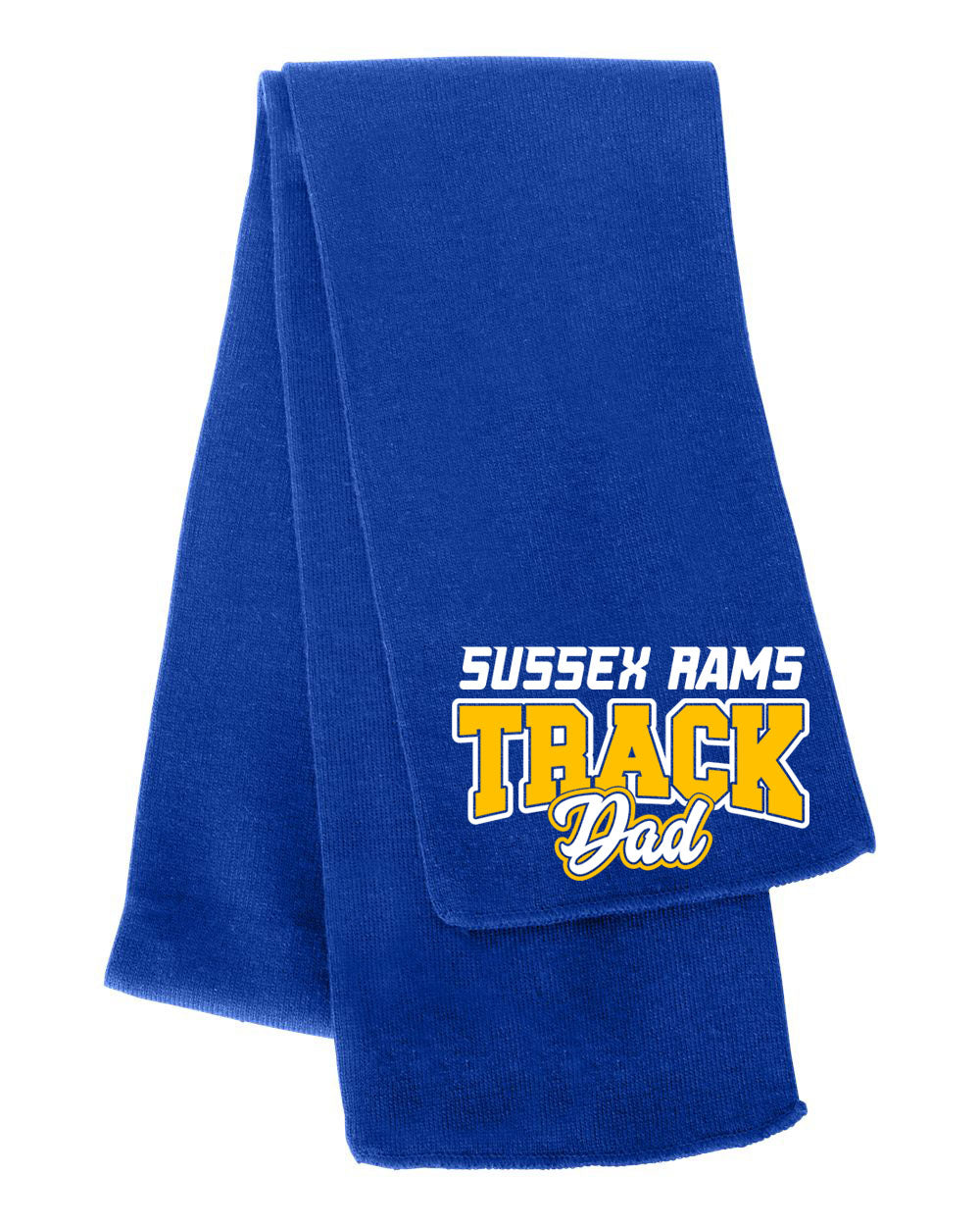Sussex Rams Track Design 1 Scarf