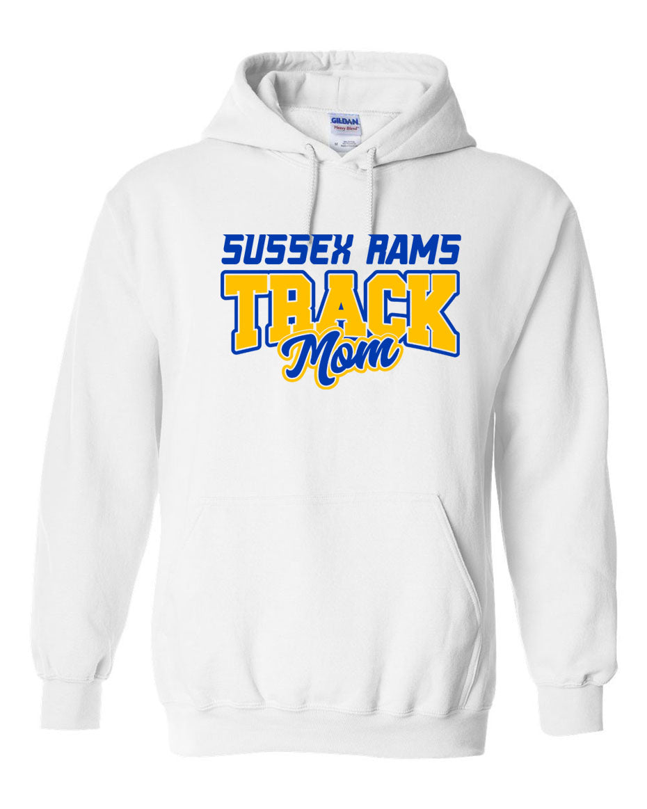 Sussex Rams Track Hooded Sweatshirt Design 1