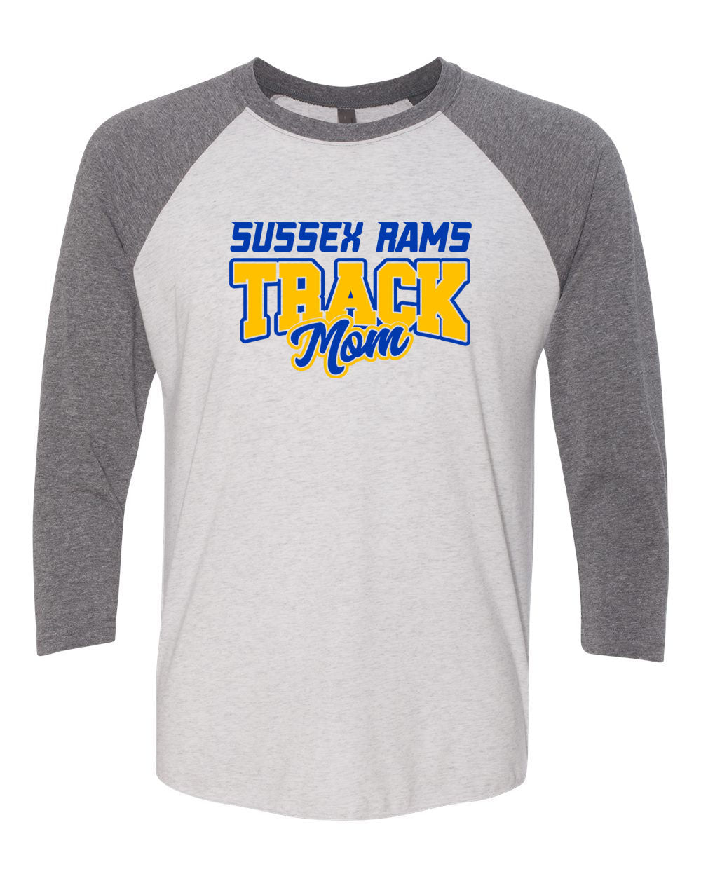 Sussex Rams Track raglan shirt Design 1