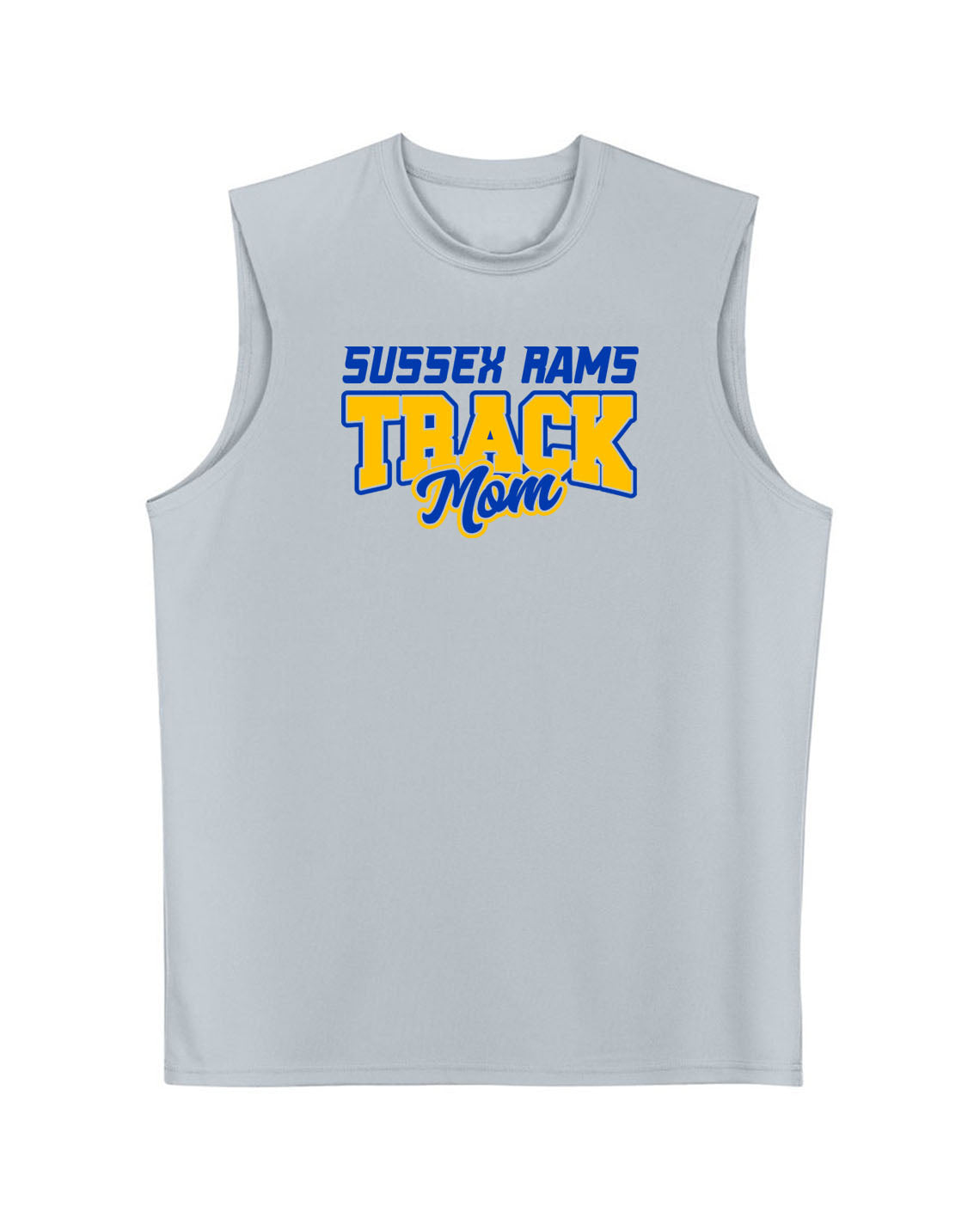 Sussex Rams Track Men's Performance Tank Top Design 1