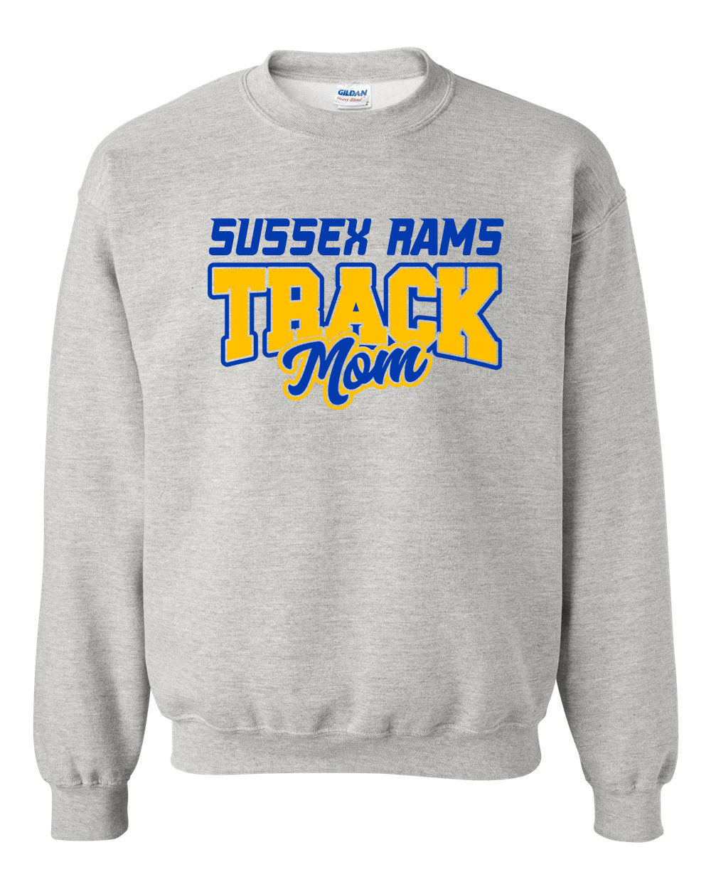 Sussex Rams Track non hooded sweatshirt Design 1