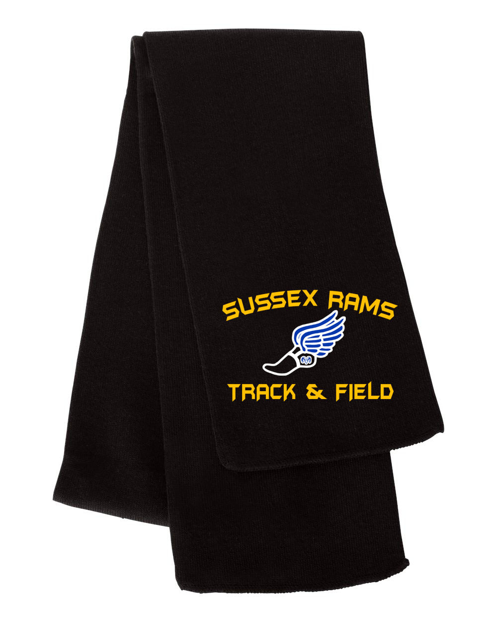 Sussex Rams Track Design 2 Scarf