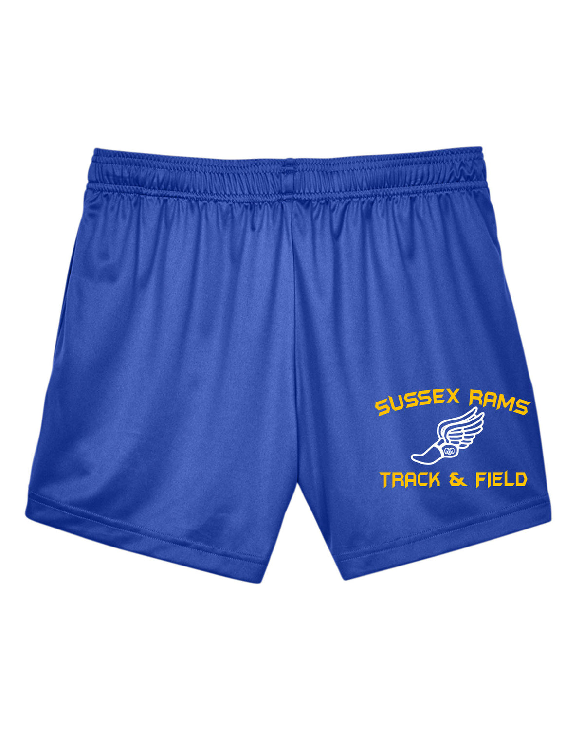 Sussex Rams Track Ladies Performance Shorts Design 2
