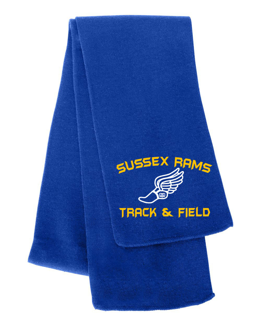 Sussex Rams Track Design 2 Scarf