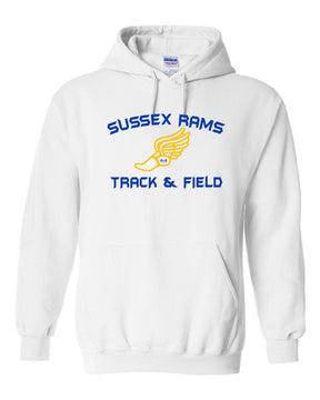 Sussex Rams Track Hooded Sweatshirt Design 2