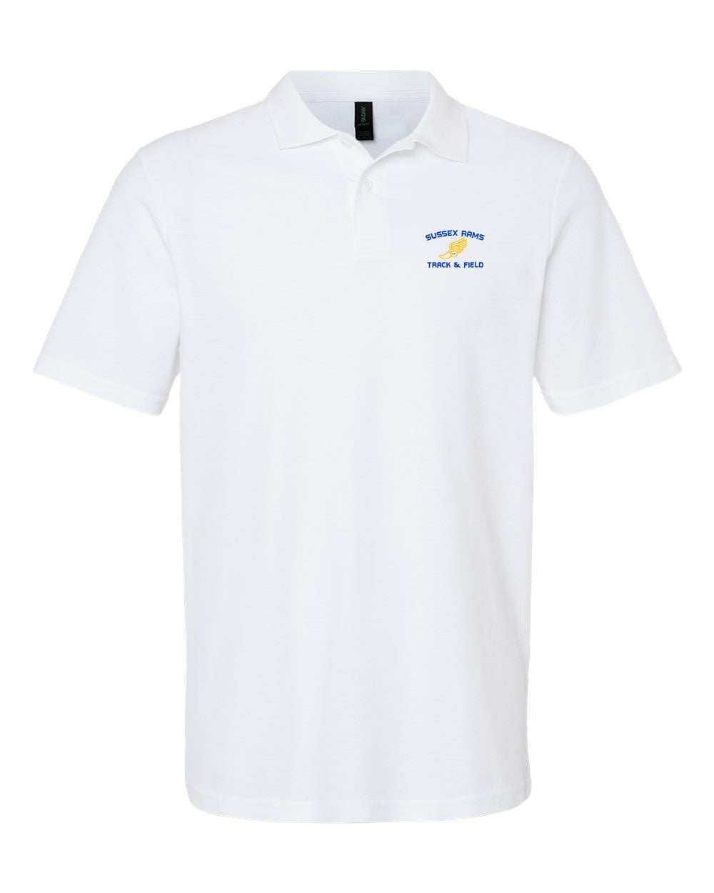 Sussex Rams Track Polo T-Shirt Design 2