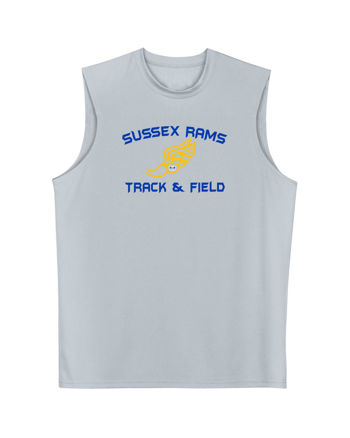 Sussex Rams Track Men's Performance Tank Top Design 2